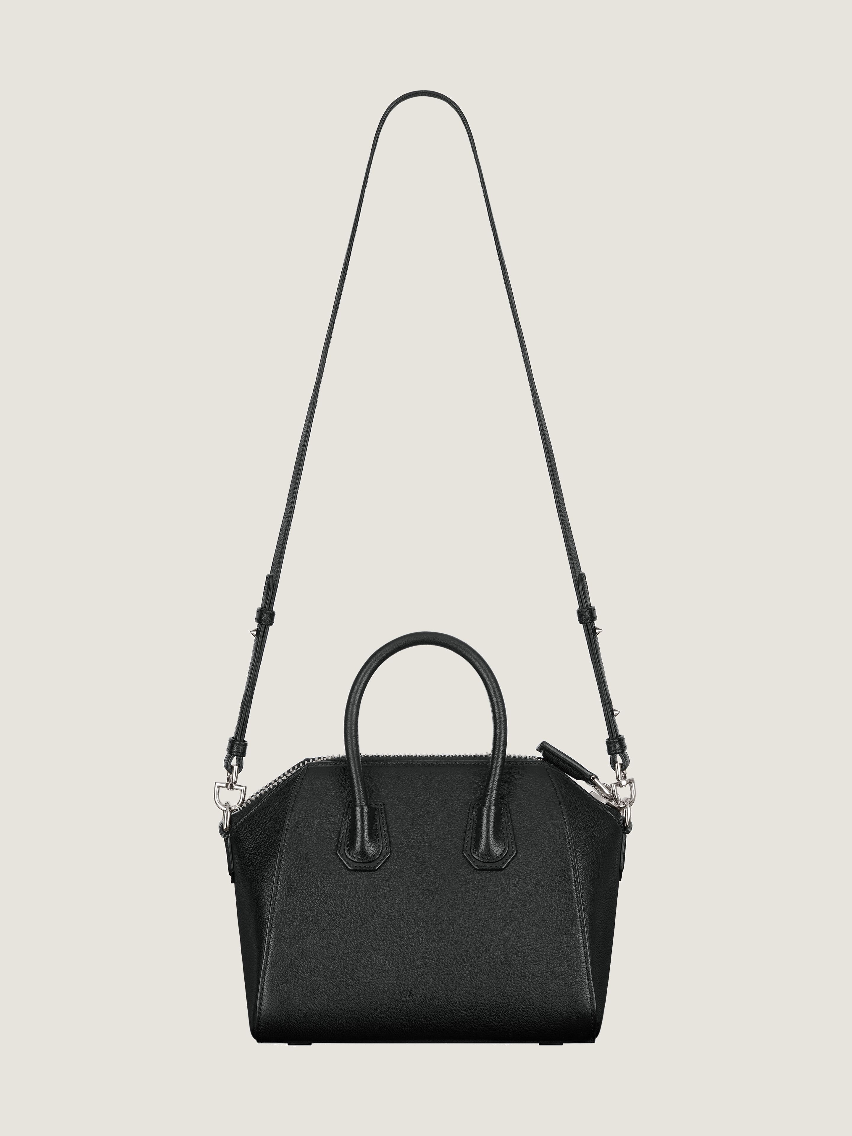 Mini Antigona bag in grained leather